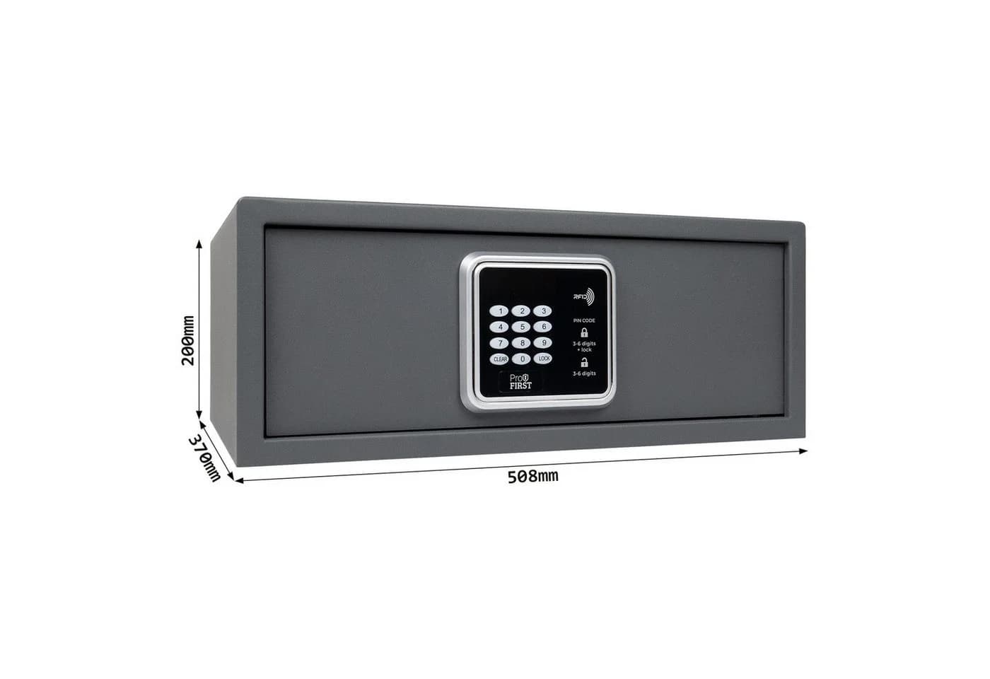 Profirst DIGISAFE Möbeltresor mit RFID-Schloss und PIN-Code - Bild 4