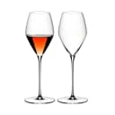 Riedel VELOCE Rosé Weinglas 2er Set 347 ml transparent Kristallglas Bild 1