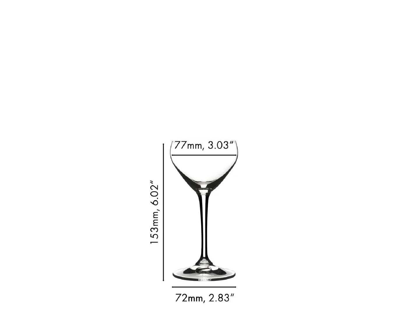 Riedel Cocktailglas Nick & Nora Kristallglas 140 ml 2er Set - Bild 3