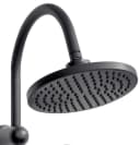 Vereg Duschsystem NERO Schwarz mit Kopfbrause und Handbrause Bild 1