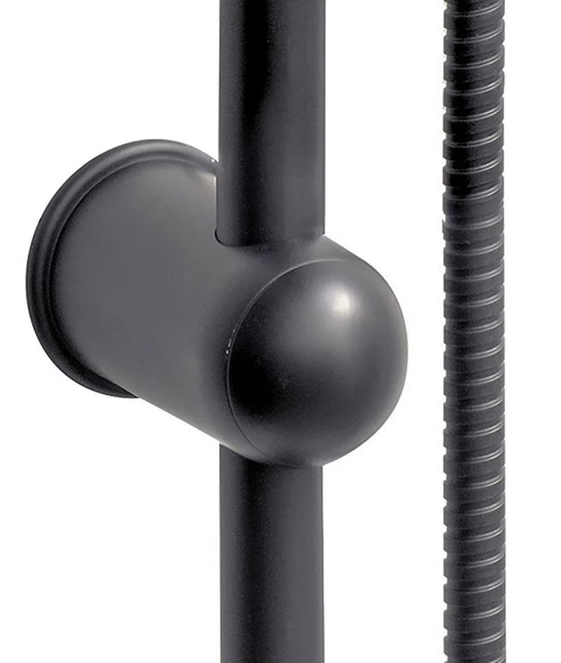 Vereg Duschsystem NERO Schwarz mit Kopfbrause und Handbrause - Bild 4