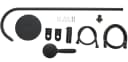 Vereg Duschsystem NERO Schwarz mit Kopfbrause und Handbrause Bild 5