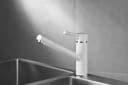 Vereg Spültischarmatur Siena Küchenarmatur Wasserhahn Hochdruck Einhandmischer Matt Weiß Bild 1