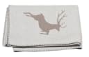 DAVID FUSSENEGGER Wolldecke Sylt 'Hirsch' Grau Bild 2