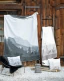 DAVID FUSSENEGGER Wohndecke Savona Landschaft Velours Braun Bild 3