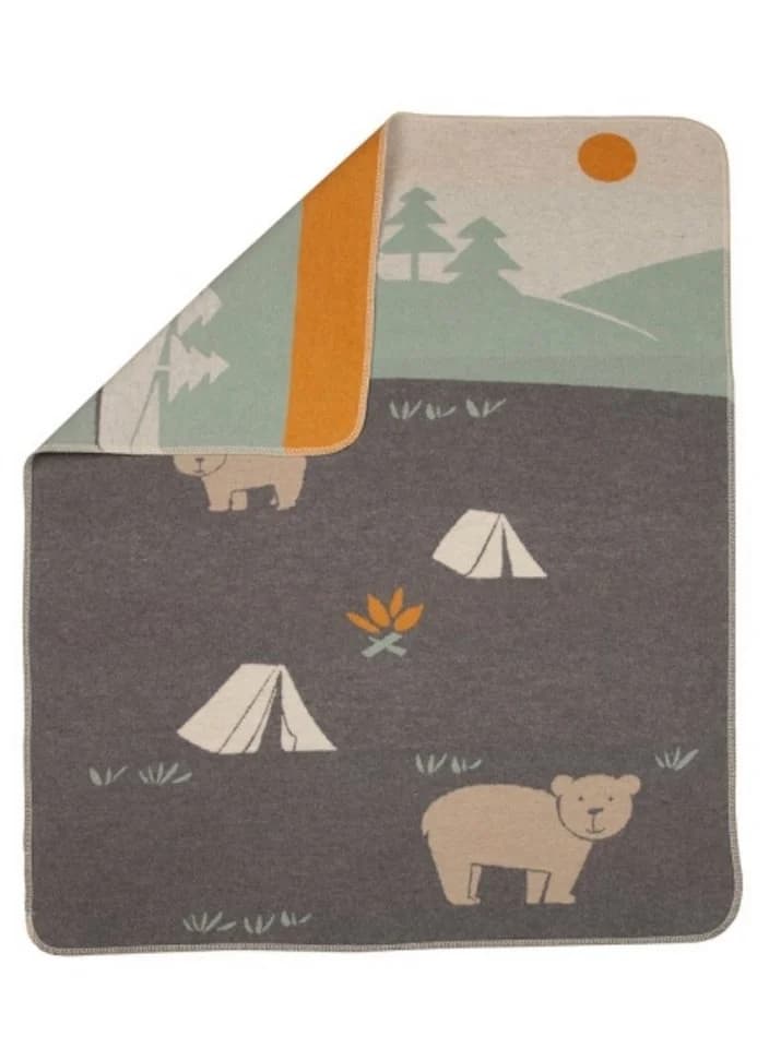 David Fussenegger Babydecke Juwel Camping: Weiche Baumwolle & Viskose