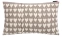 David Fussenegger Kissenhülle Silvretta Herzen Beige Grau Bild 1