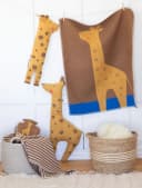 David Fussenegger Dekokissen Giraffe Gold 80x30 cm Bild 3