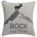 DAVID FUSSENEGGER Kissenhülle Silvretta 'Bock' 50 x 50 cm Filz Grau Bild 2