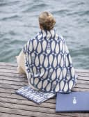 David Fussenegger Sitzkissen Porto 'Sardines' Marineblau 40x40 cm Bild 3