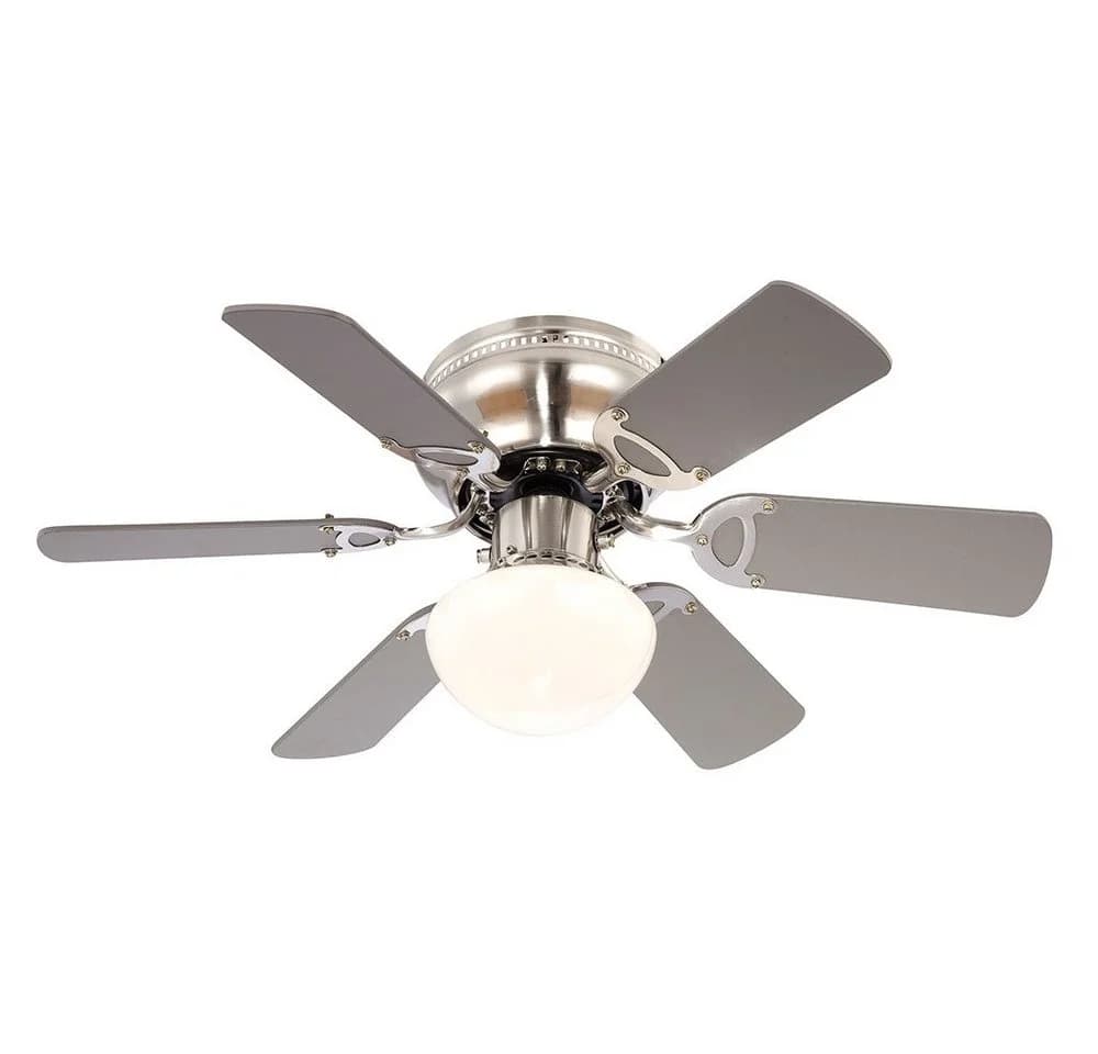 Globo Ventilator UGO Grau Metall Nickel matt - Bild 5