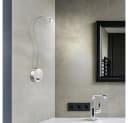 GLOBO LIGHTING LED Wandleuchte Nickel Matt Chrom Warmweiß Bild 3