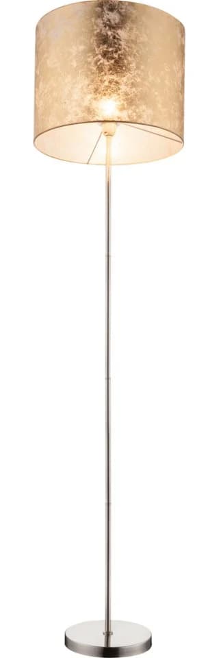 GLOBO LIGHTING Stehlampe AMY Nickel matt Textil gold - Bild 2