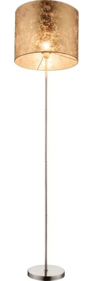 GLOBO LIGHTING Stehlampe AMY Nickel matt Textil gold - Bild 3