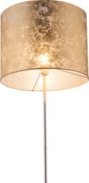 GLOBO LIGHTING Stehlampe AMY Nickel matt Textil gold Bild 4