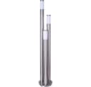 GLOBO LIGHTING LED Außen-Stehlampe 3-fach Edelstahl Warmweiß IP44 Bild 2