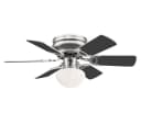 GLOBO LIGHTING Deckenventilator mit Beleuchtung, wendbare Flügel Weiß/Graphit Bild 1