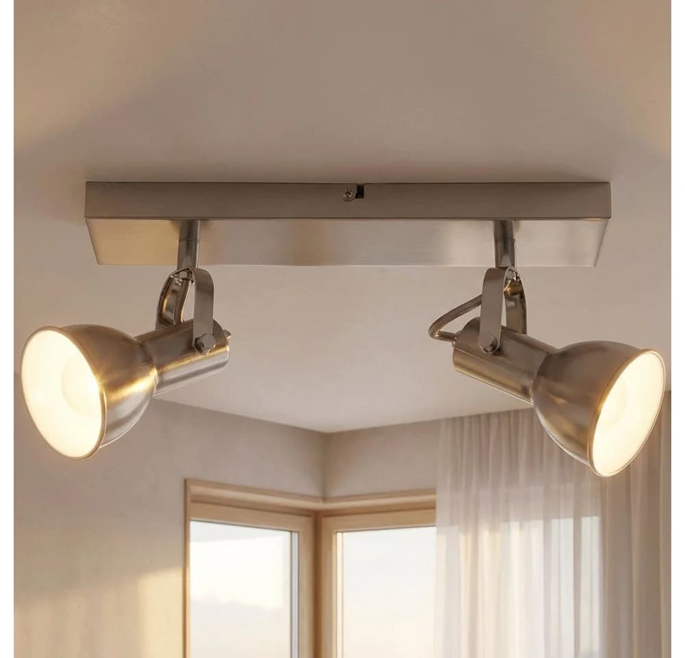 GLOBO LIGHTING LED Deckenspot 2-flammig silber verstellbar - Bild 2
