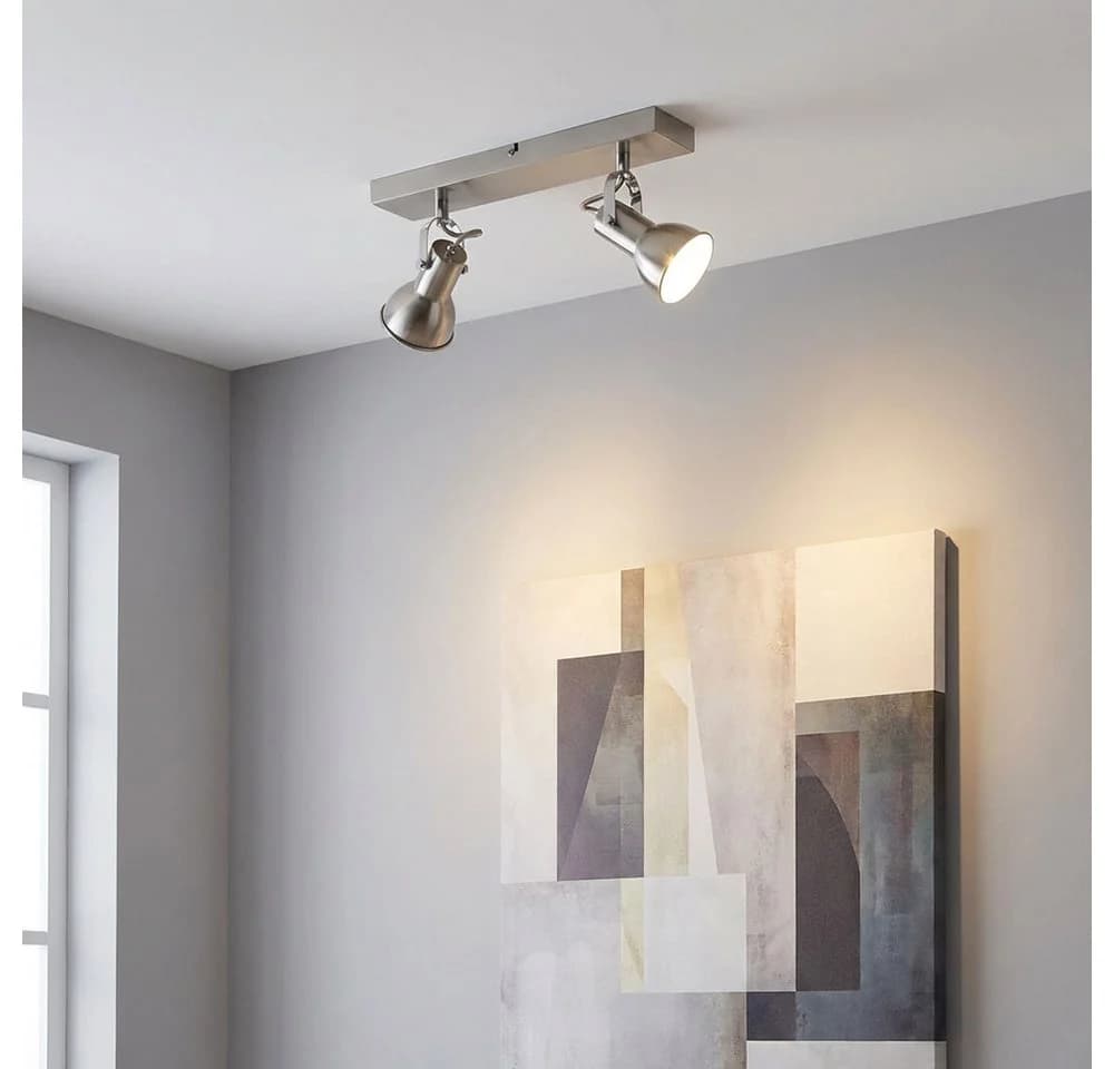 GLOBO LIGHTING LED Deckenspot 2-flammig silber verstellbar - Bild 3