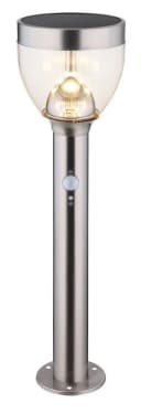 GLOBO LIGHTING LED Außen-Stehlampe Solar Grau Bild 1