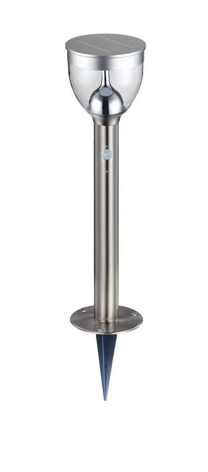 GLOBO LIGHTING LED Außen-Stehlampe Solar Grau - Bild 2