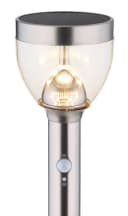 GLOBO LIGHTING LED Außen-Stehlampe Solar Grau Bild 4