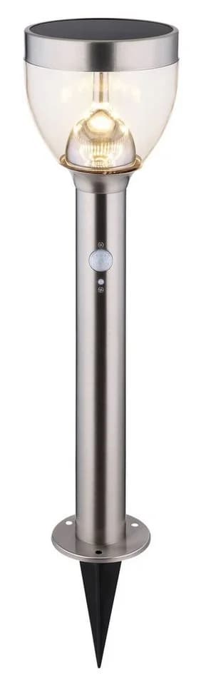 GLOBO LIGHTING LED Außen-Stehlampe Solar Grau - Bild 5