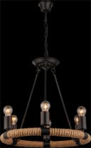 GLOBO LIGHTING Kronleuchter Landhausstil Rustikal Bild 5