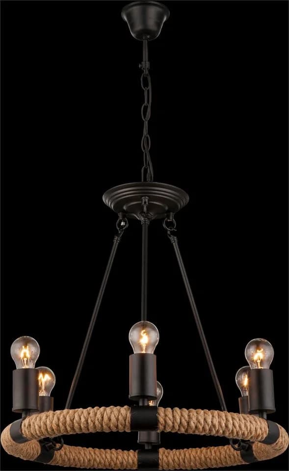 GLOBO LIGHTING Kronleuchter Landhausstil Rustikal - Bild 5