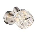 GLOBO LIGHTING Wandleuchte Glaskristalle Chrom Innen Beleuchtung Bild 1