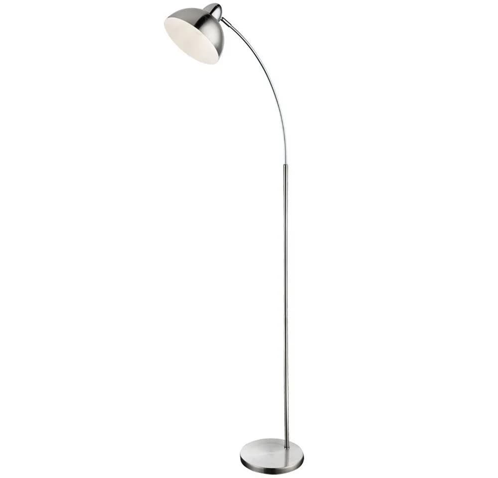 GLOBO LIGHTING Bogenstehleuchte Chrom Matt Nickel Schwenkbar - Bild 2