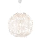 Globo Hängeleuchte Weiß Kunststoff Kugel 150 cm Bild 2