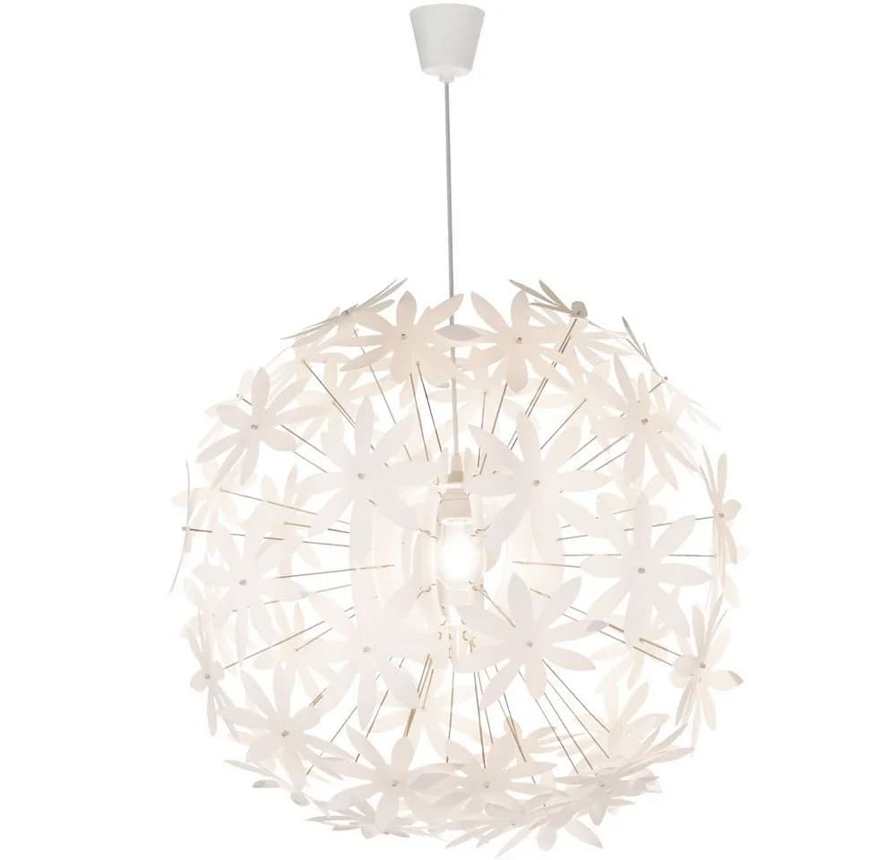 Globo Hängeleuchte Weiß Kunststoff Kugel 150 cm - Bild 2