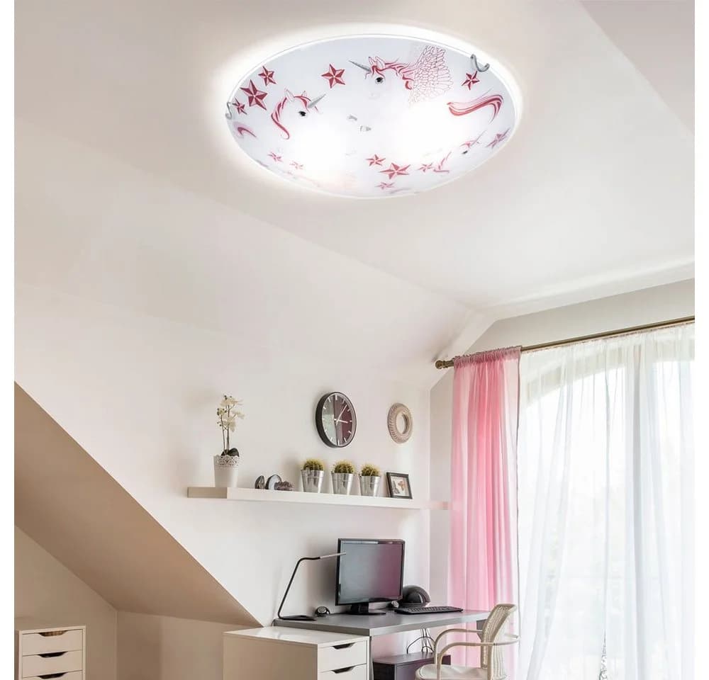 GLOBO LIGHTING Deckenleuchte Kinderzimmer Einhorn-Motiv - Bild 4