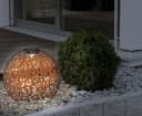 GLOBO LIGHTING LED Solarleuchte SOLAR Warmweiß Garten Solarlampe mit Erdspieß Bild 1