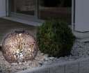 GLOBO LIGHTING Solarleuchte SOLAR Warmweiß Metall Garten Bild 1