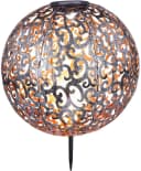 GLOBO LIGHTING Solarleuchte SOLAR Warmweiß Metall Garten Bild 3