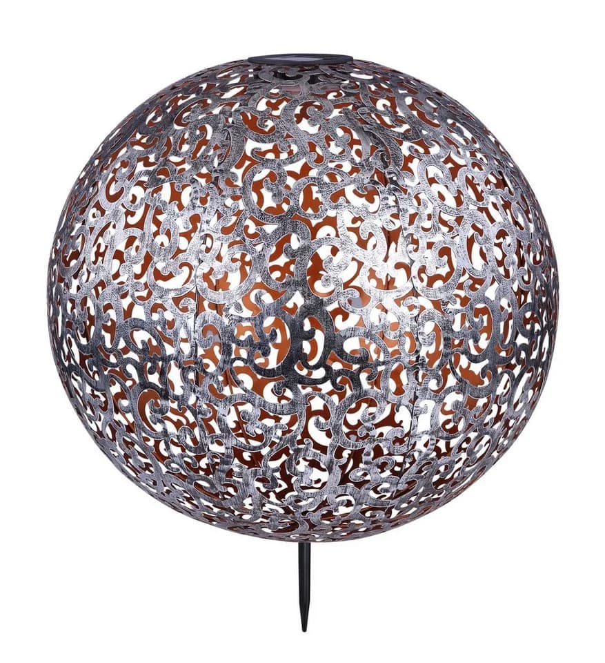 GLOBO LIGHTING LED Solarleuchte SOLAR, Warmweiß, Solarlampe für Garten - Bild 2