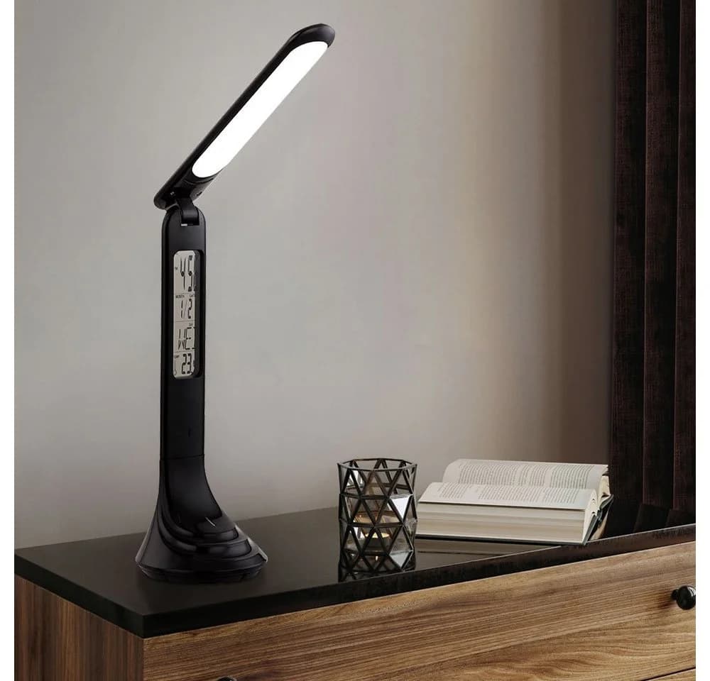 GLOBO LIGHTING Schreibtischlampe Schwarz LED Touch Dimmbar Akku - Bild 3
