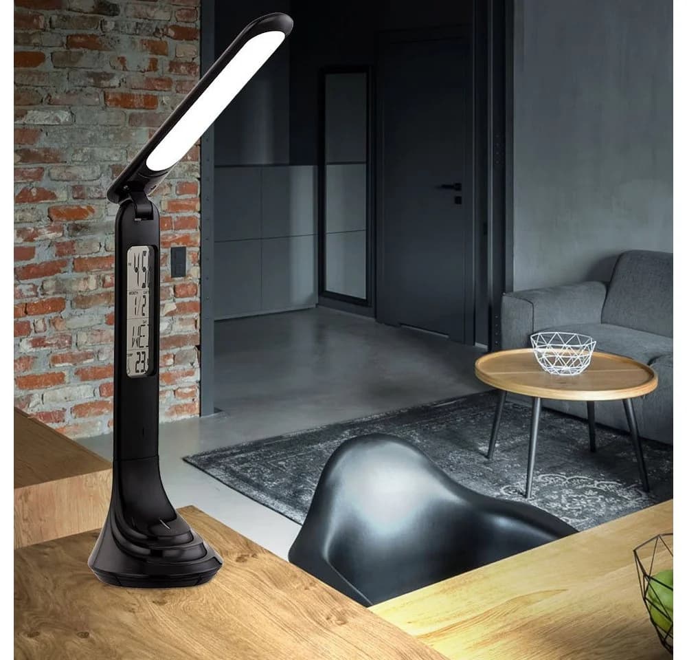 GLOBO LIGHTING Schreibtischlampe Schwarz LED Touch Dimmbar Akku - Bild 4