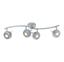 GLOBO LIGHTING LED Deckenleuchte Warmweiß Metallgrau Bild 1