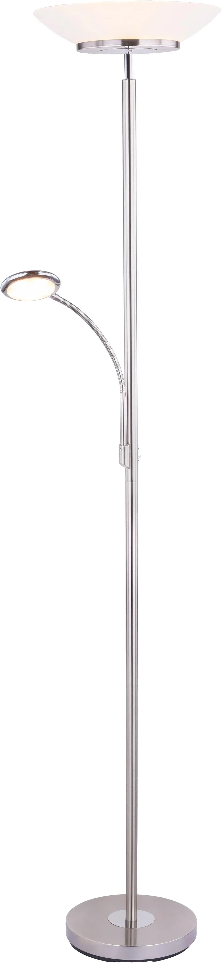 GLOBO LIGHTING Deckenfluter Nickel Matt LED