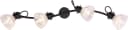 GLOBO LIGHTING Deckenspot VERNOLE Schwarz E14 4x40W Bild 4