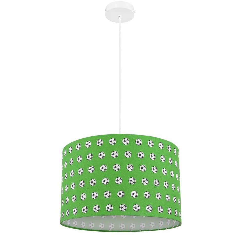 GLOBO LIGHTING Hängeleuchte Kinderzimmer Grün/Weiß E27 - Bild 2