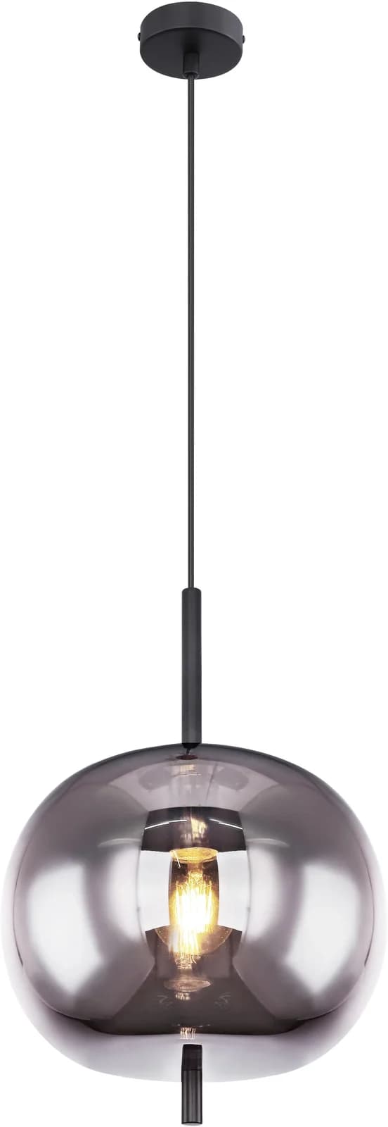 GLOBO LIGHTING Hängeleuchte BLACKY Schwarz E27