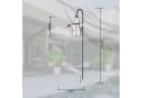 GLOBO LIGHTING LED Solarleuchte Metall Silbergrau 80 LEDs Warmweiß Garten Bild 5
