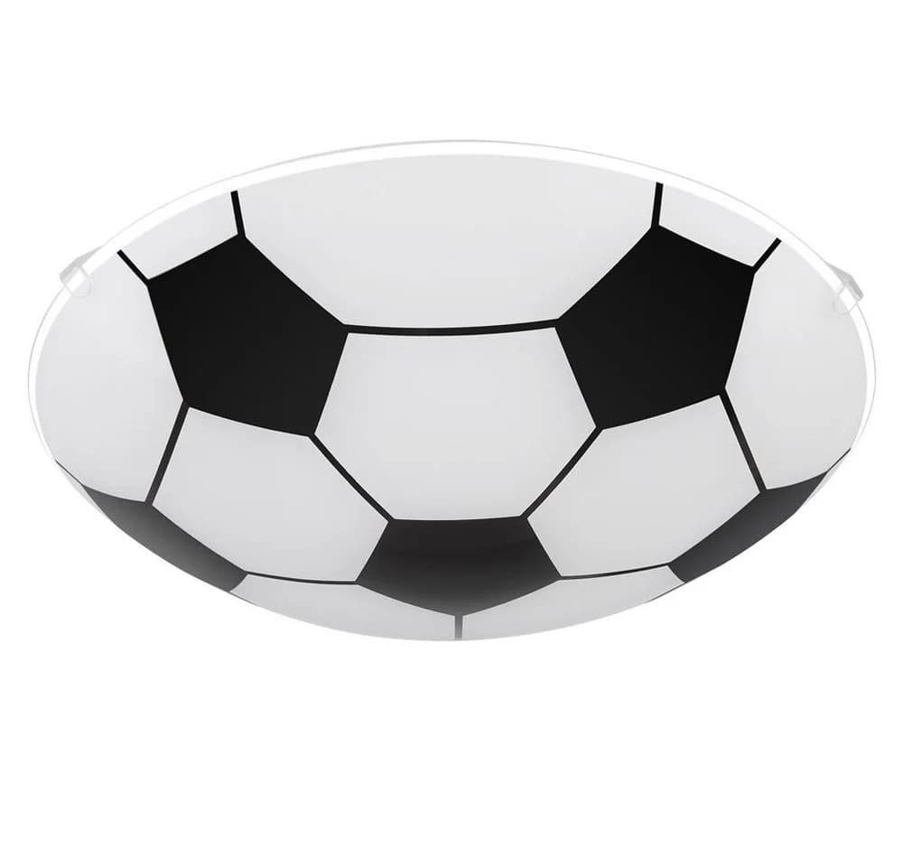 GLOBO LIGHTING Deckenleuchte Fußball Weiß-Schwarz Kinderzimmerlampe - Bild 2