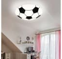 GLOBO LIGHTING Deckenleuchte Fußball Weiß-Schwarz Kinderzimmerlampe Bild 4