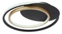 GLOBO LIGHTING Deckenleuchte RODAN Schwarz/Gold Dimmbar LED Bild 4