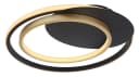 GLOBO LIGHTING Deckenleuchte RODAN Schwarz/Gold Dimmbar LED Bild 5